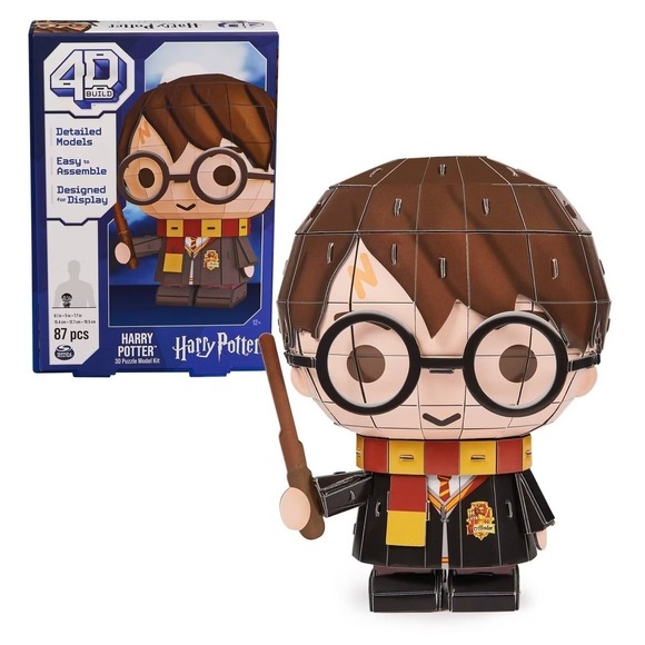 4D Build Other - 4D Build Harry Potter 3D Puzzle Model‎ Kit 87pc Display Toy NEW